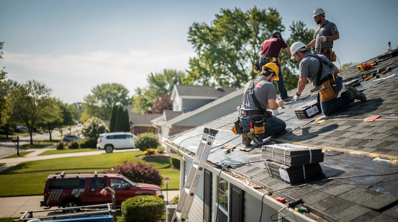 Roof Repair in Friendship, ME around you